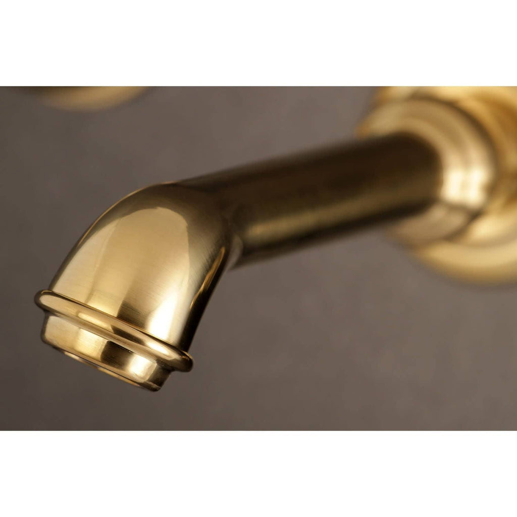 Wall Mount Roman Tub Filler Polished Chrome L25057