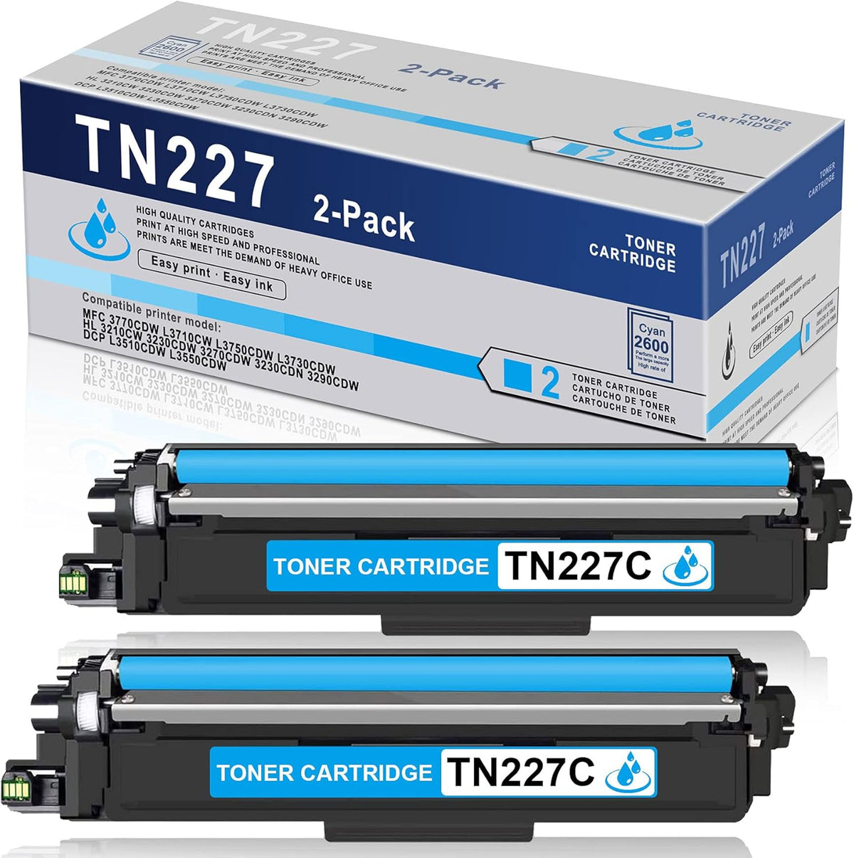 Cyan Toner Cartridge 2 Pack L632816