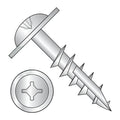 #8 x 1 1/2 Deep Thread Wood Screws Steel Zinc Type 17 Point S722580