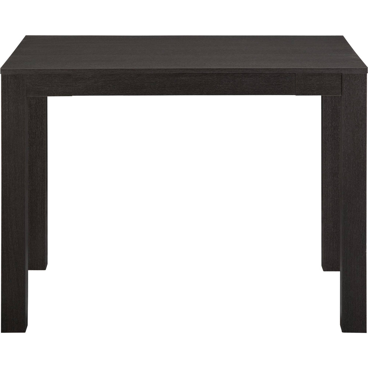 Black Oak Desk with Drawer F779323