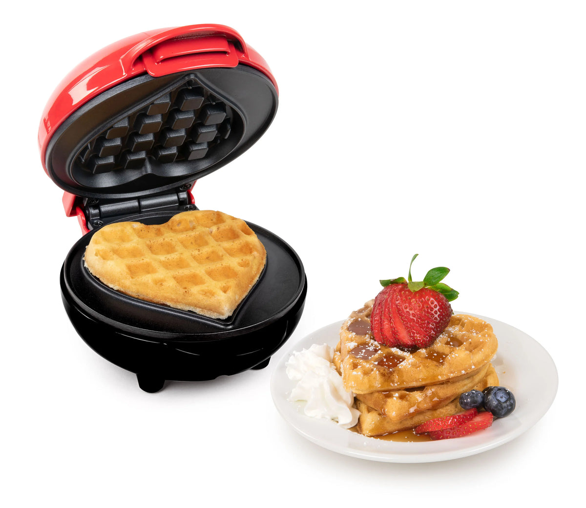 Personal Electric Heart Waffle Maker E9424