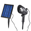 75 Lumen 13 in. Solar LED Glass Spot Light X566083