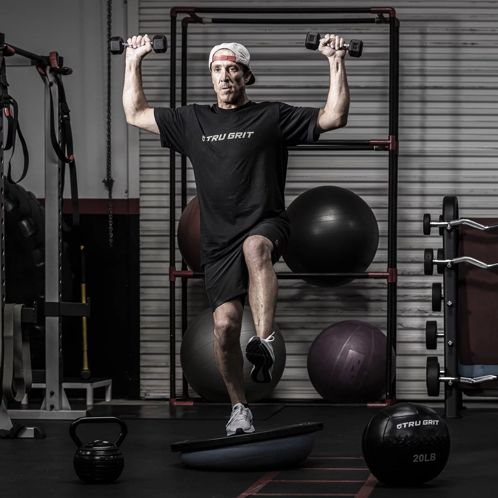 15lb Black Rubber Hex Dumbbell Z401425
