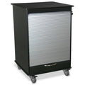 Black & Silver Polyethylene Lab Cart G56131