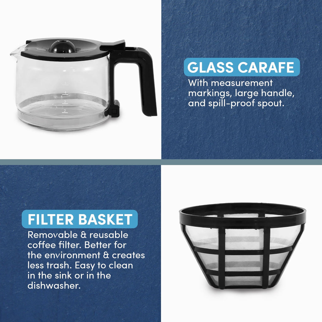 5 Cup Stainless Steel Drip Coffee Maker N1430