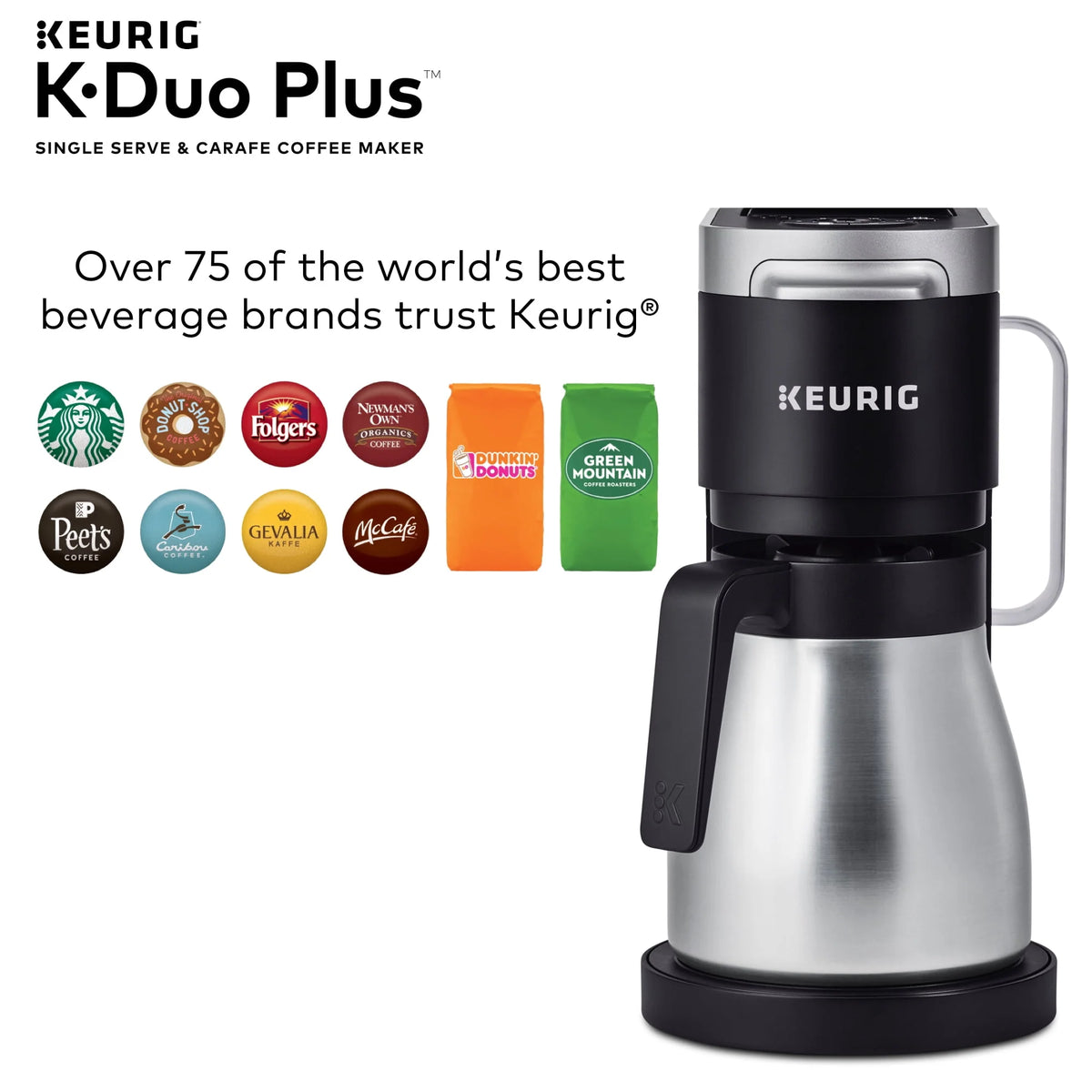 Single Serve & Carafe Coffee Maker U761779