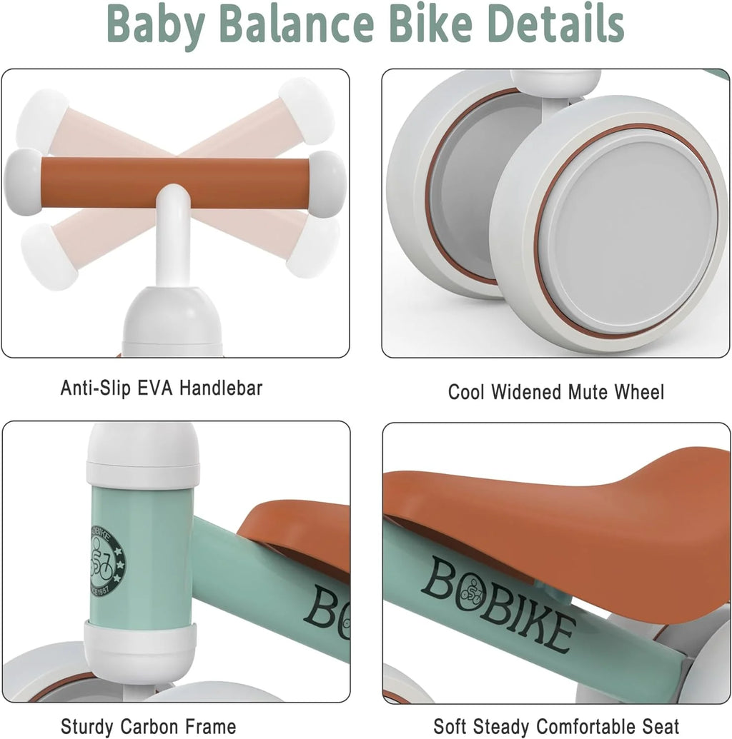 Baby Balance Bike Pink Y136581