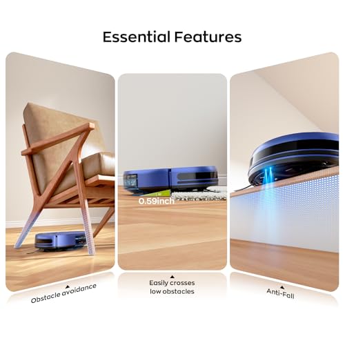 2-in-1 Robot Vacuum and Mop Combo, 2300Pa Suction L7648
