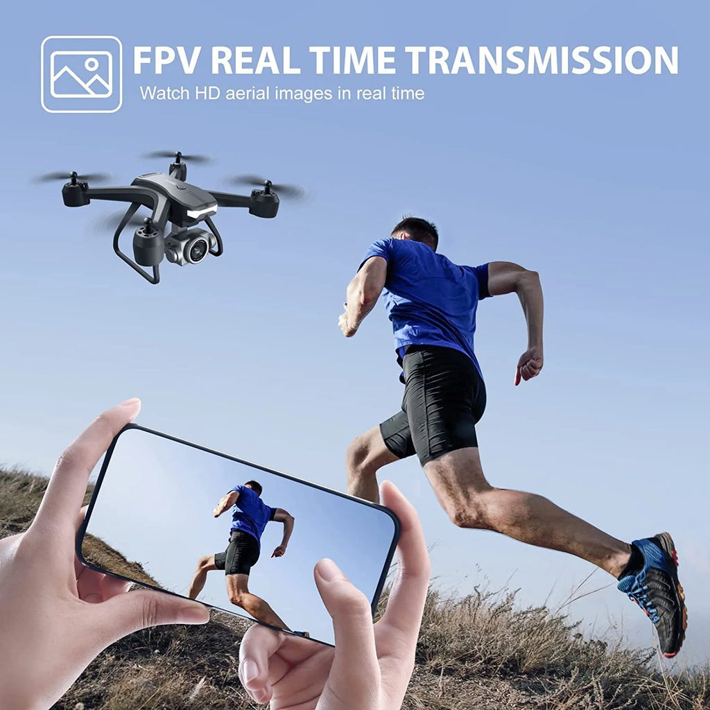 1080P HD Camera Wifi Drone with 2 Batteries Z3758