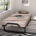 Folding Bed with Memory Foam and Metal Frame P982619