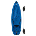 8 ft Sit-on-top Kayak with Paddle, Dark Blue Y616