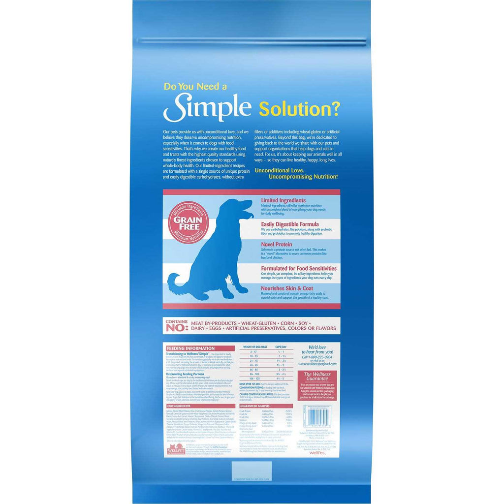 Grain Free Salmon & Potato Dry Dog Food D174