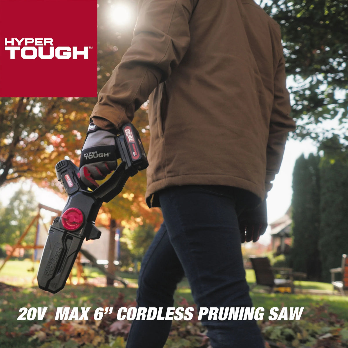 20-Volt 6-inch Mini Chainsaw with Battery and Charger P25484