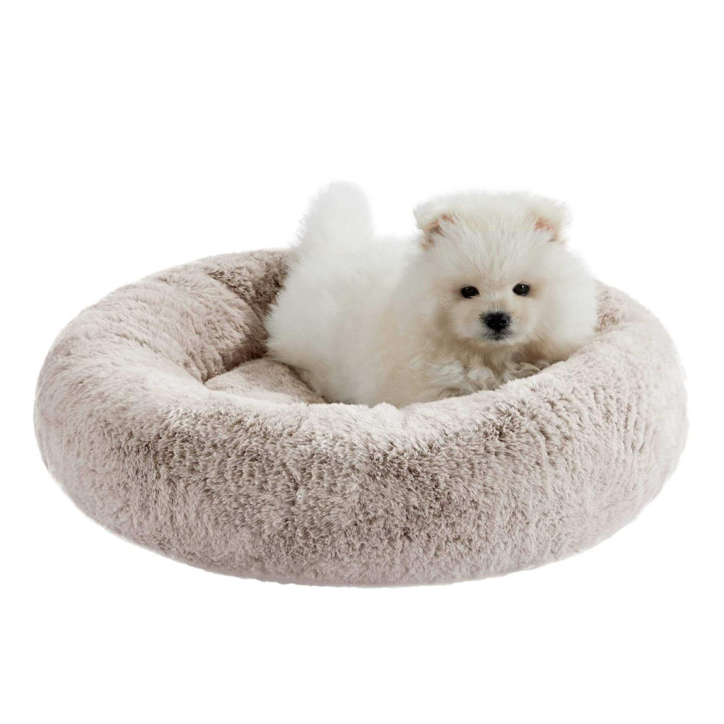 Faux Rabbit Fur Memory Foam Calming Bed M37951