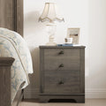 2 Drawer Grayish Brown Nightstand E8804