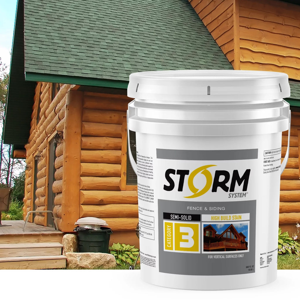 Semi-Transparent Log & Siding Stain + Sealer Teak 1 Gallon X8634