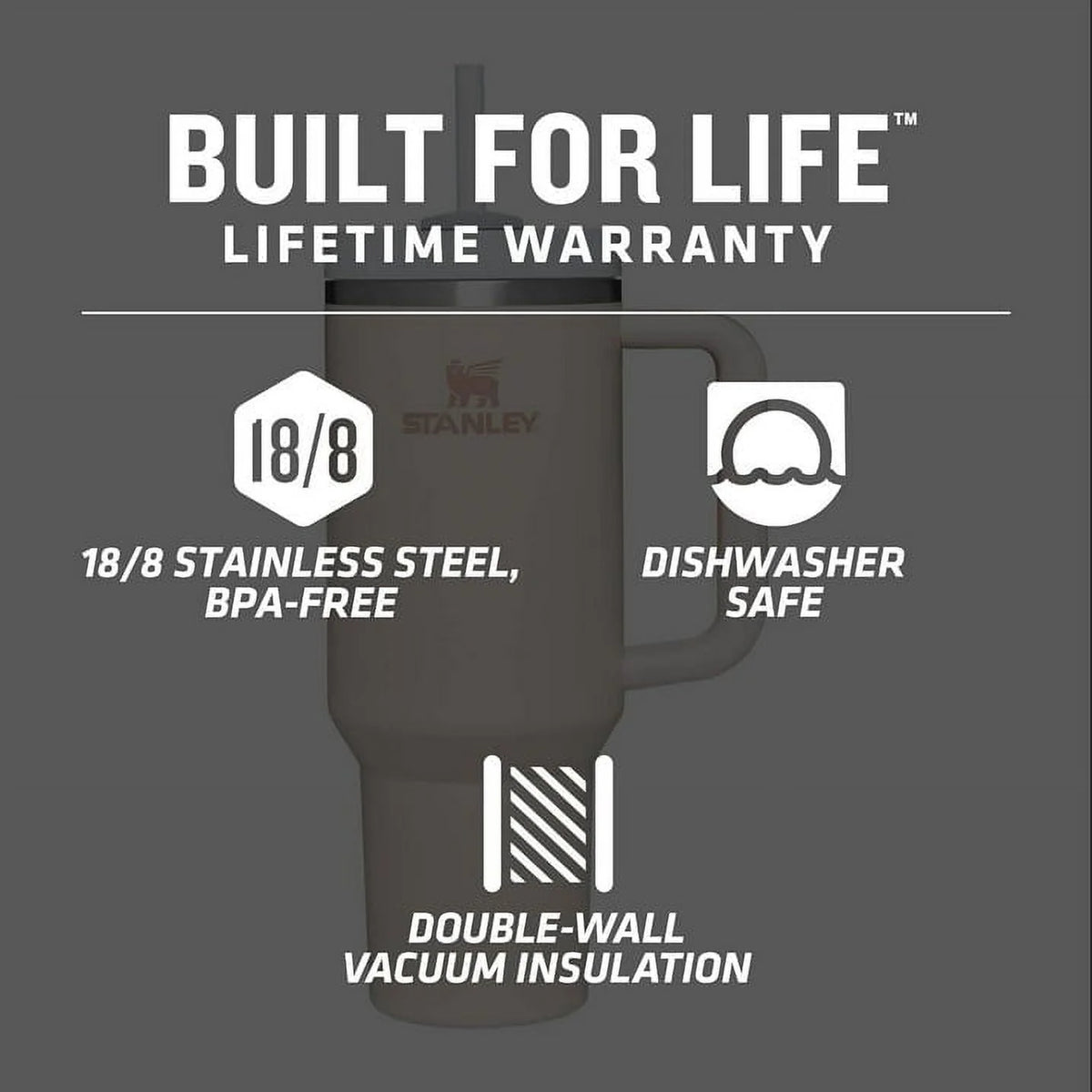40oz Stainless Steel Tumbler B44480