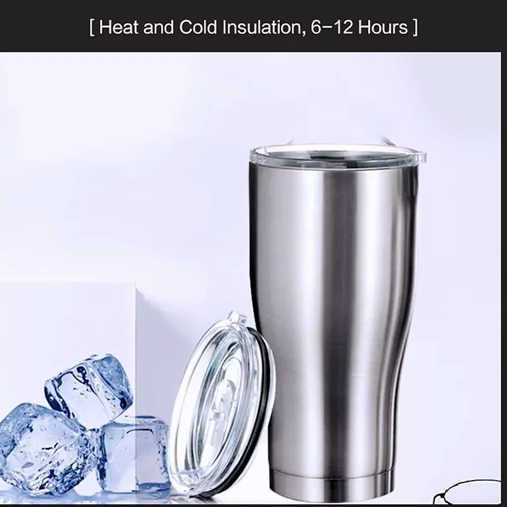 25 Pack 30 oz Insulated Tumbler with Lids and Straws L430790