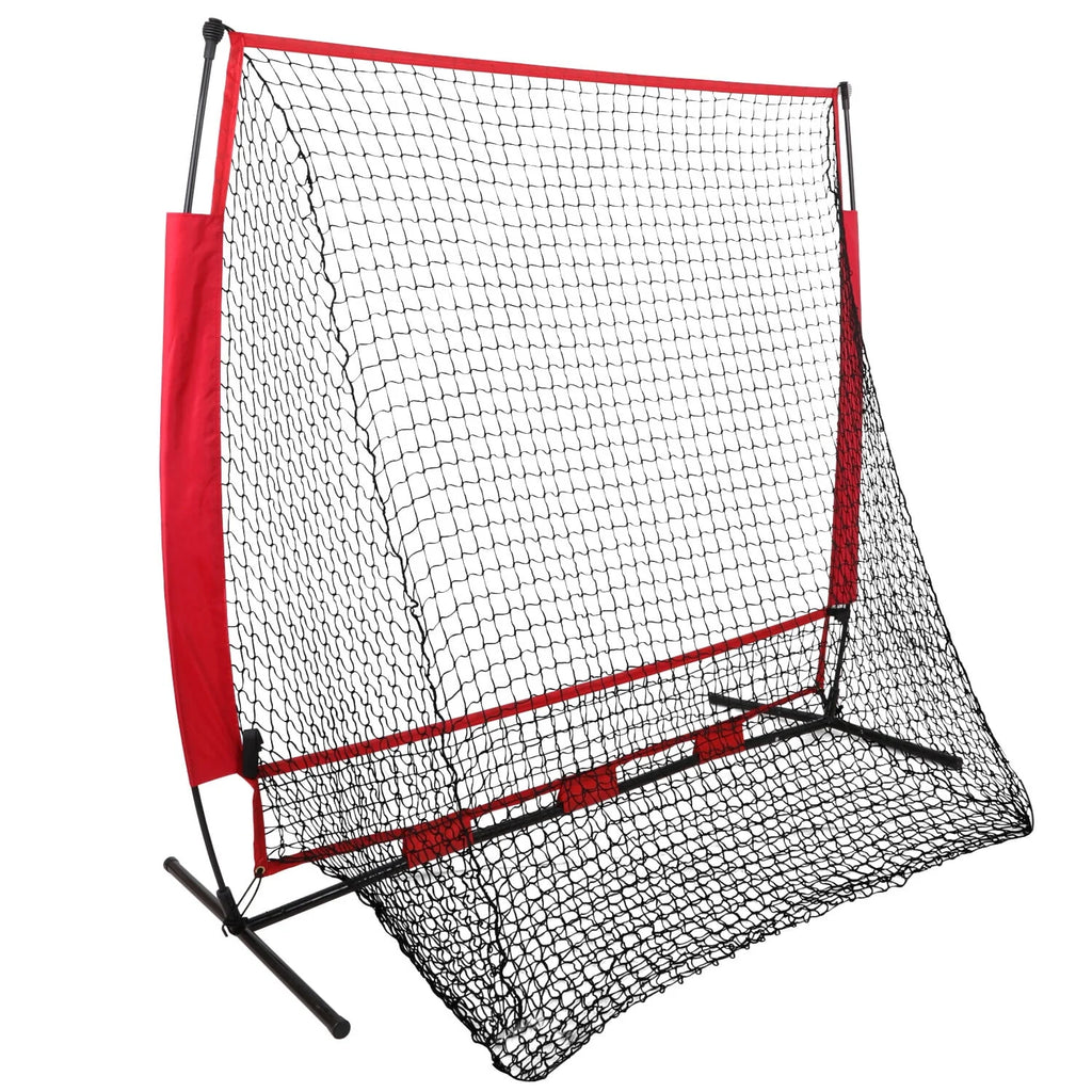 5'x5' Baseball Softball Practice Net with Metal Frame & Carry Case X8633