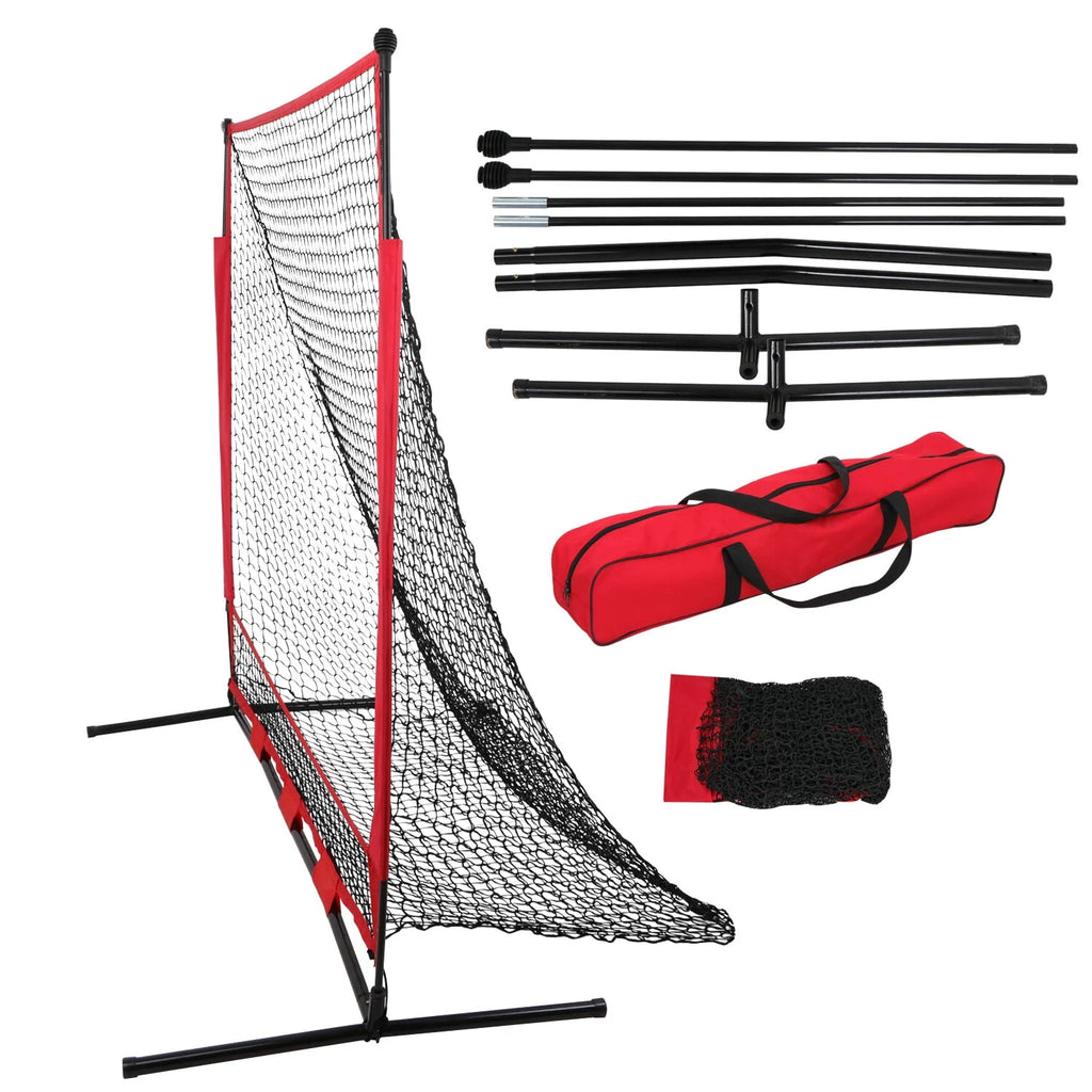 5'x5' Baseball Softball Practice Net with Metal Frame & Carry Case X8633