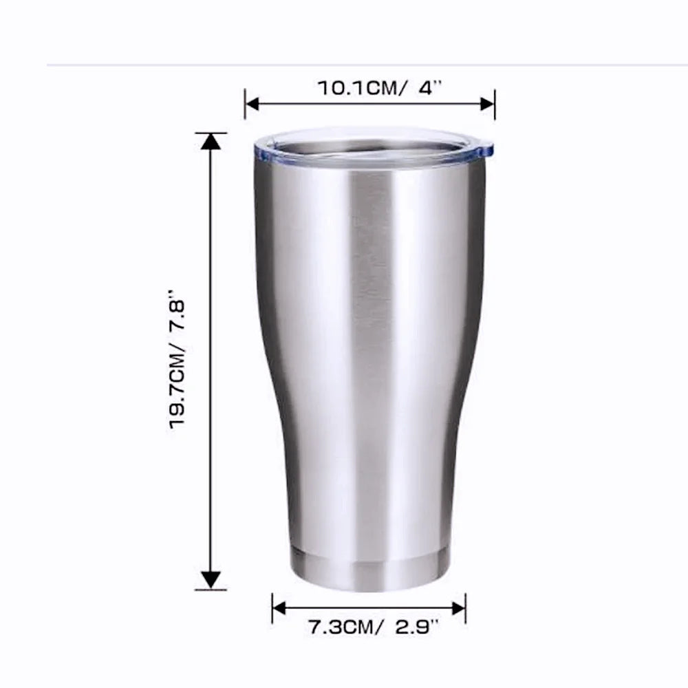 25 Pack 30 oz Insulated Tumbler with Lids and Straws L430790