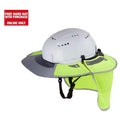 Tinted Brim Visor with Yellow Mesh Sunshade M98392