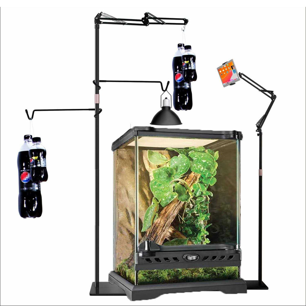 Reptile Dual Lamp Stand with Two Hooks C886126