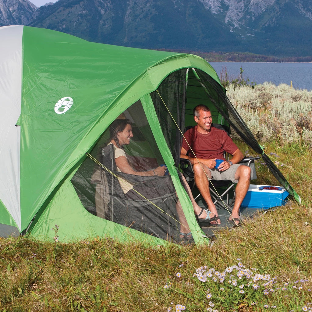 6-Person Dome Tent with Screen Room, Green G769653