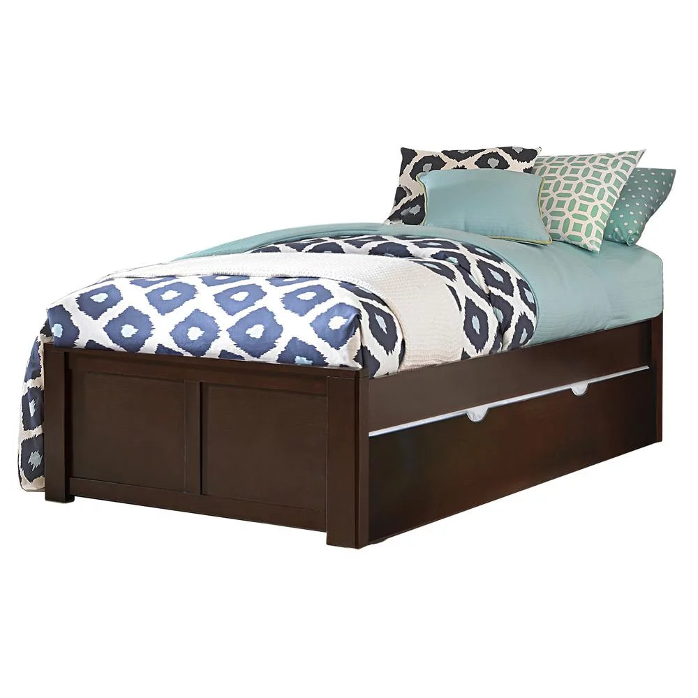 Twin Platform Bed with Trundle V2521