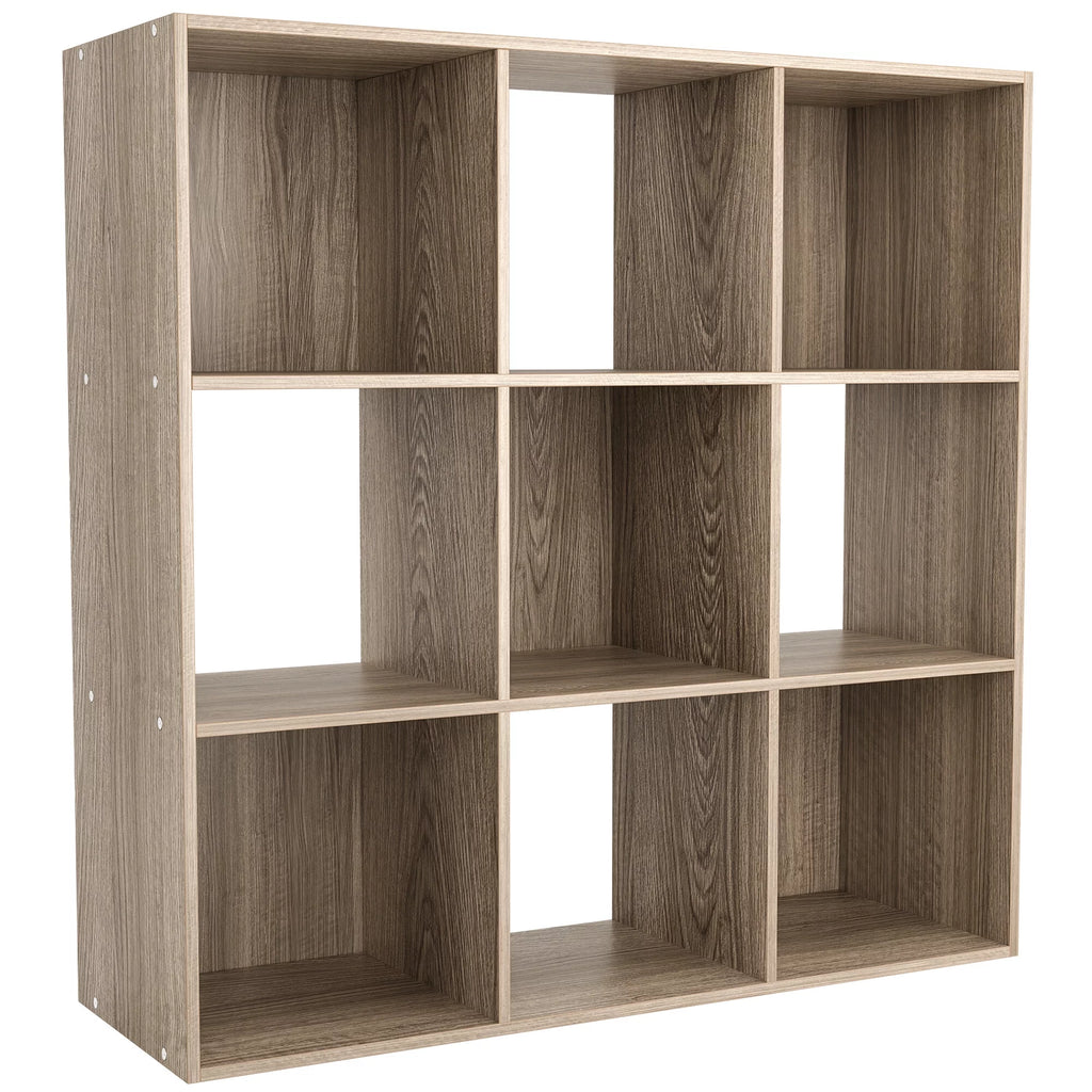9 Cube Wooden Organizer Bookcase Cabinet Storage (Black) B898