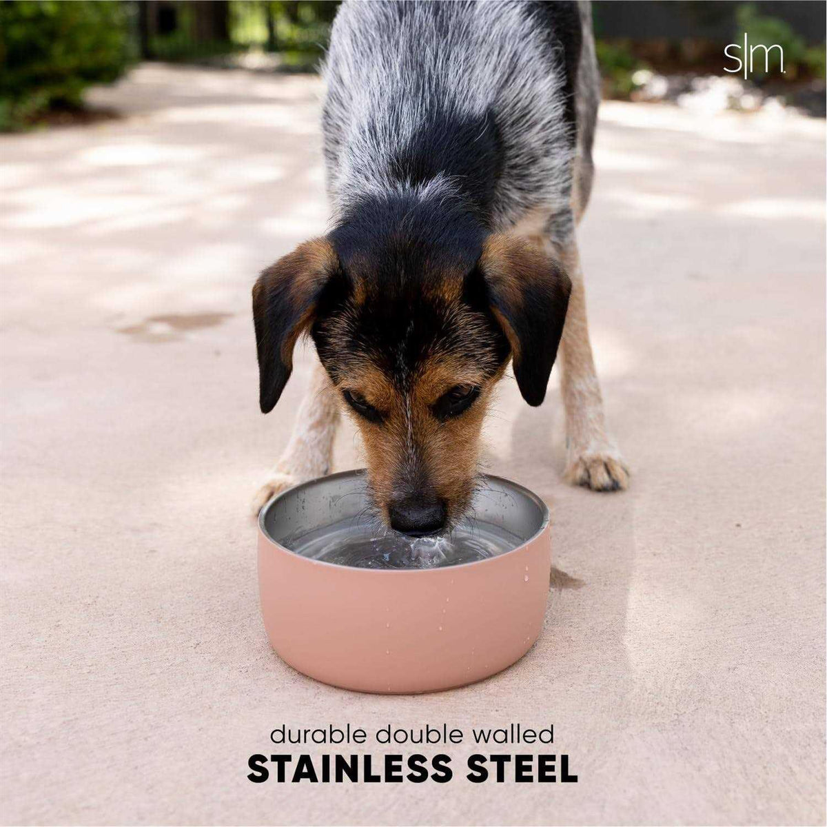 Stainless Steel Pet Water Bowl Y58651