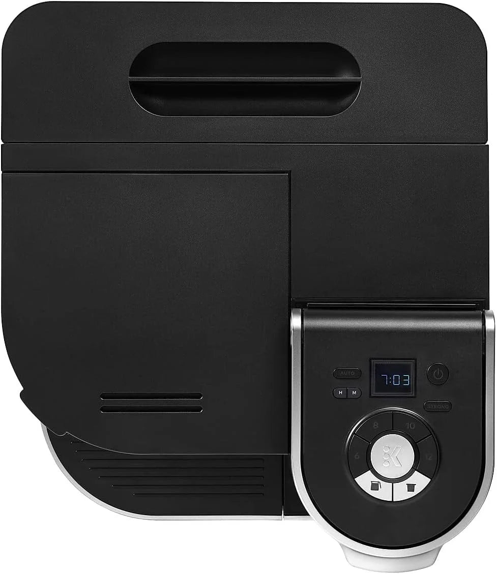 Black Single Serve & Carafe Coffee Maker V19093