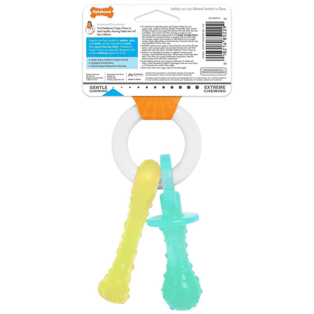 Puppy Chew Teething Pacifier Toy C564