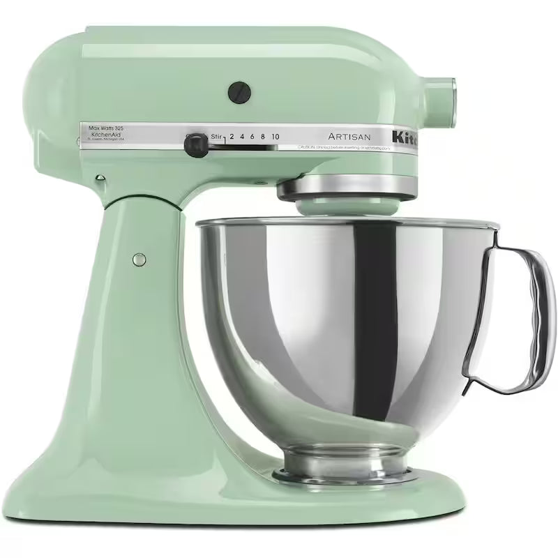 5 Qt. 10-Speed Pistachio Green Stand Mixer with Attachments N95002