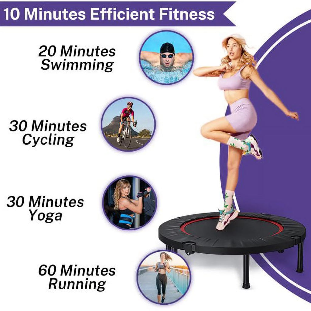 40 Foldable Mini Trampoline 330 lb Weight D40146