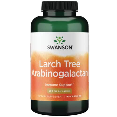 90 Capsules 500 Milligrams Arabinogalactan E486042