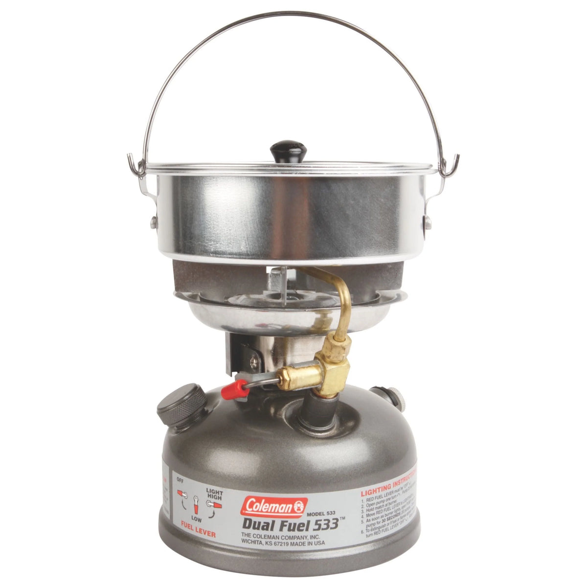 Compact Dual Fuel Camping Stove E9455