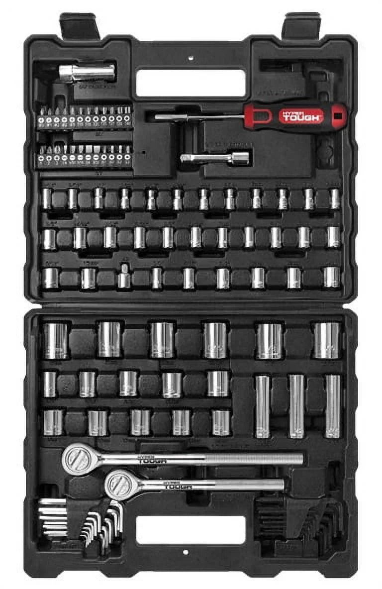 107 Piece 1/4, 3/8, 1/2 inch Drive Socket Set C982199