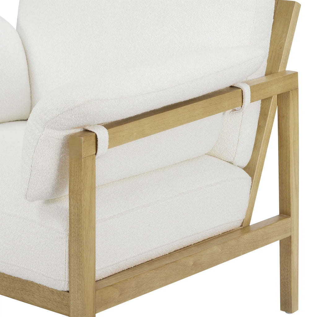 Cream Accent Chair with Removable Cushions G733122