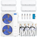 54,000 BTU 4 Zone Ductless Air Conditioner and Heat Pump H7731