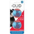 Duo Ball Dog Toy with Squeaker X511