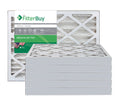 Silver MERV 8 Pleated AC Furnace Air Filter, Pack of 6 S882192