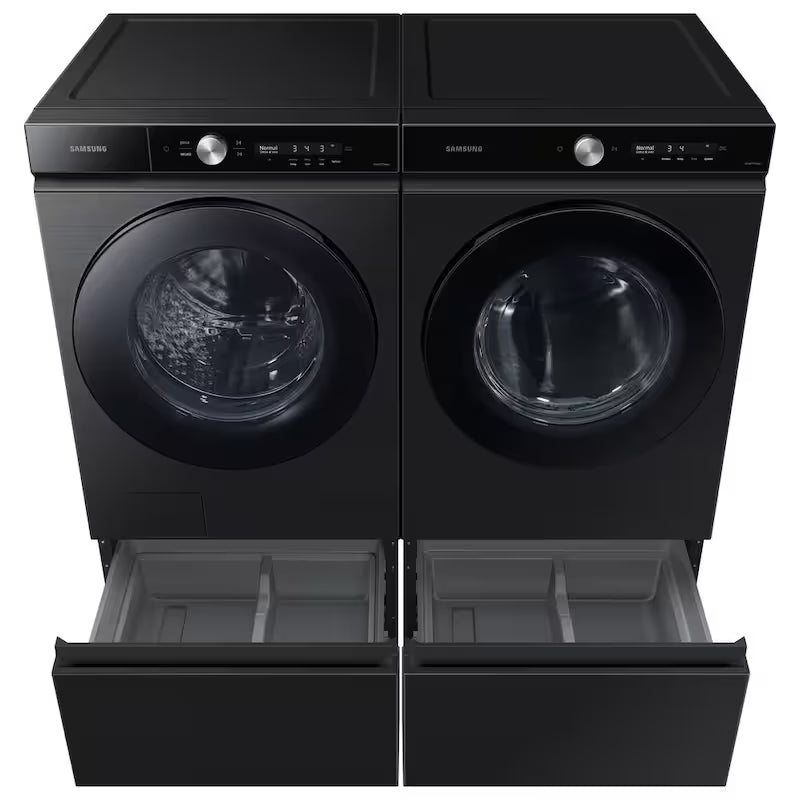 5.3 cu. ft. Smart Front Load Washer Brushed Black I3938