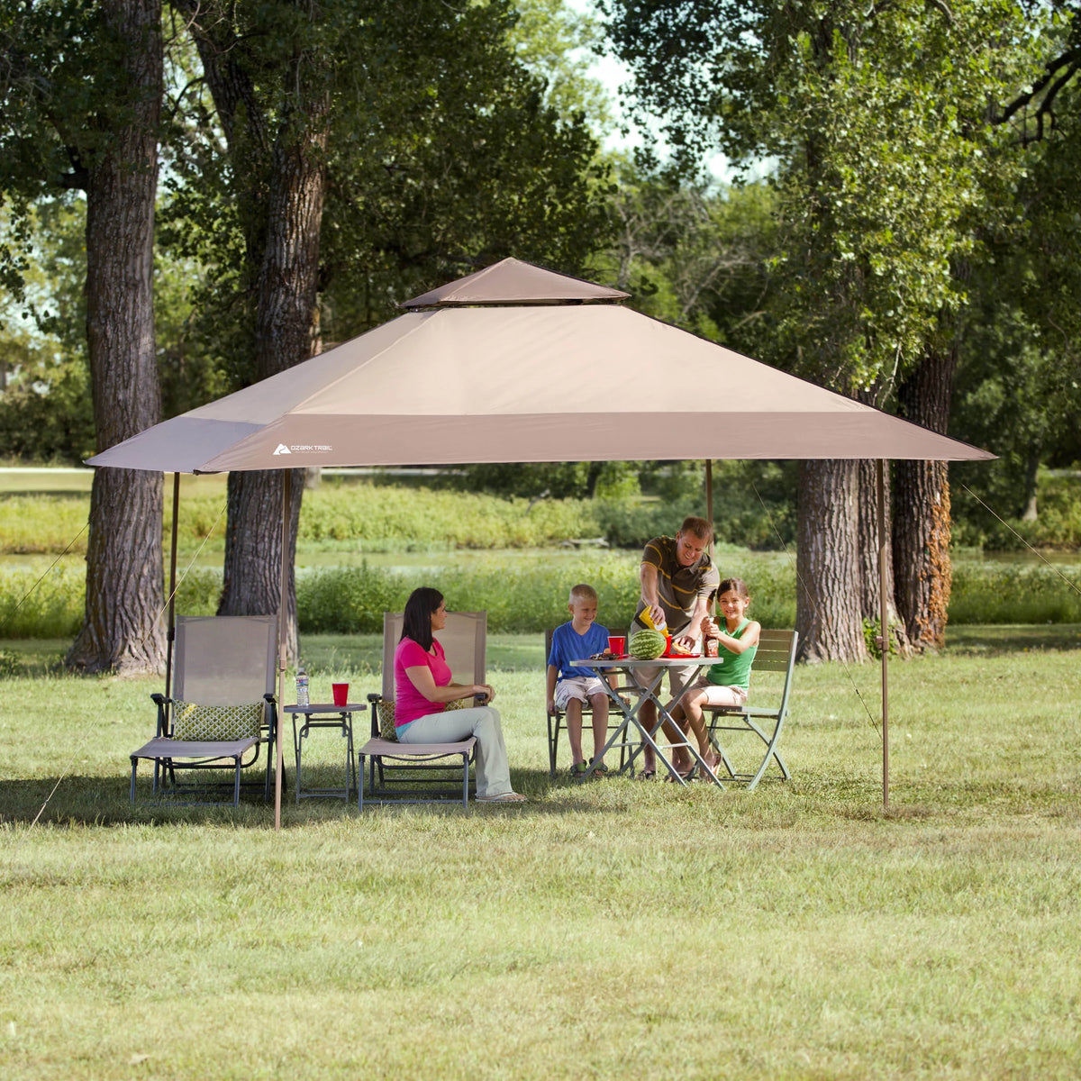 13' x 13' Beige Instant Outdoor Canopy W701