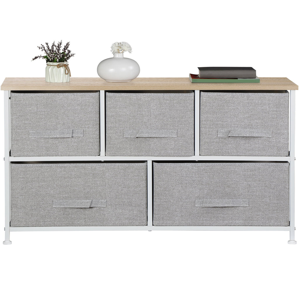 Steel Frame 5-Drawer Dresser A1060