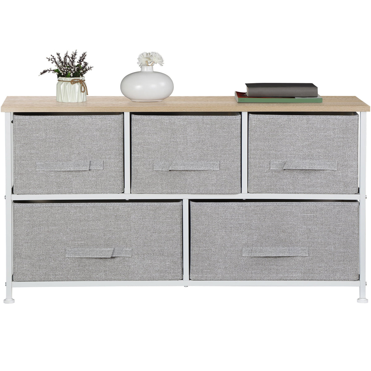 Steel Frame 5-Drawer Dresser A1060