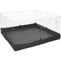 Square Exercise Pen Solid Fabric Bottom N1755