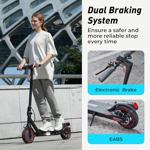 Electric Scooter with Cruise Control and Dual Braking System Z523570