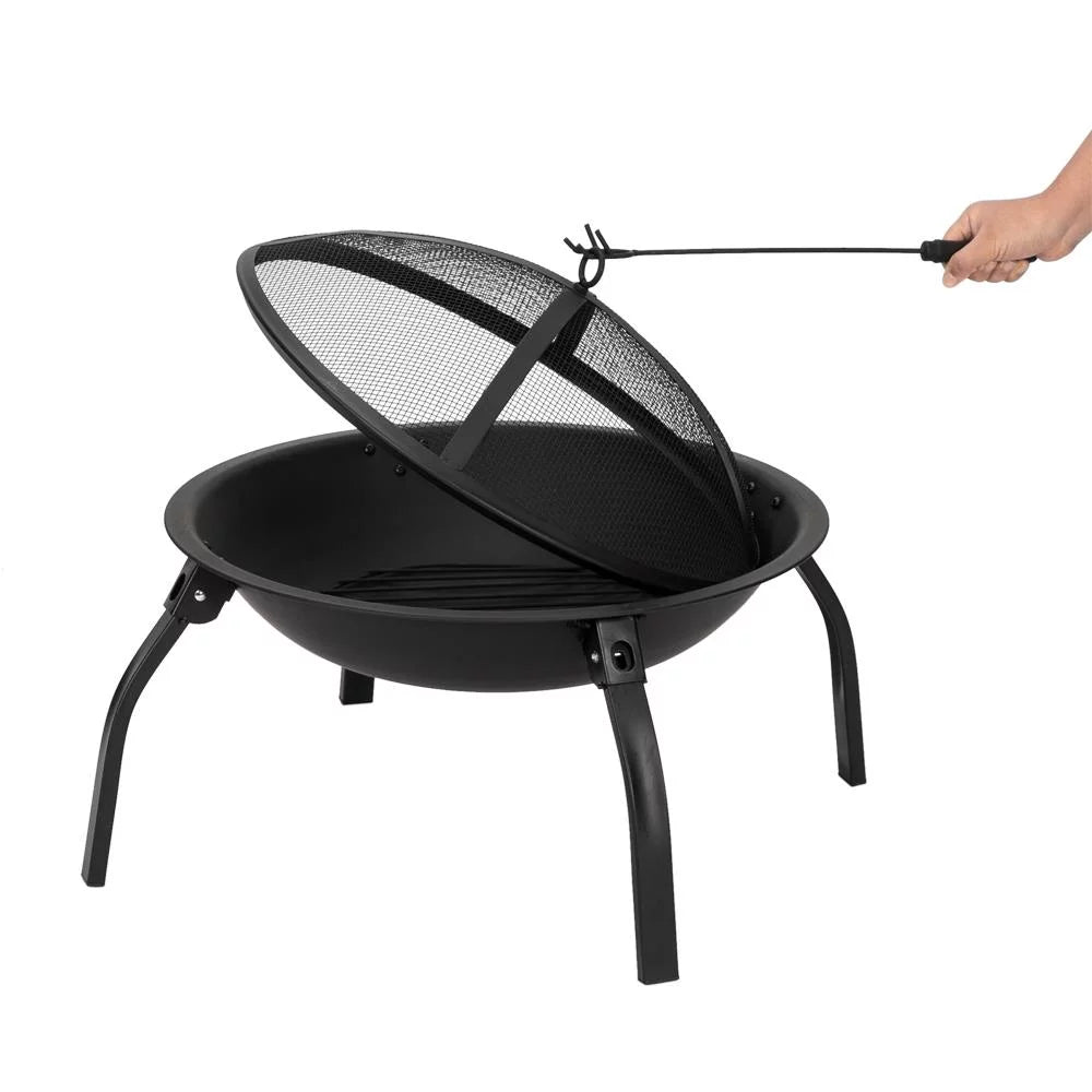 32 Wood Burning Square Fire Pit I25655