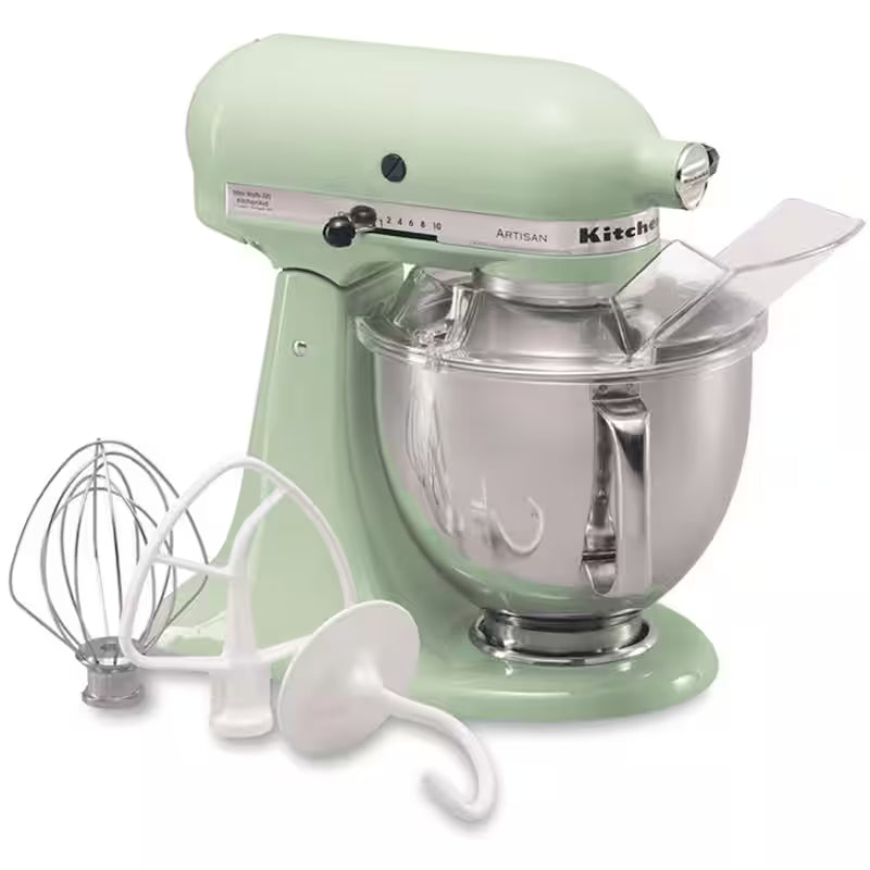 5 Qt. 10-Speed Pistachio Green Stand Mixer with Attachments N95002